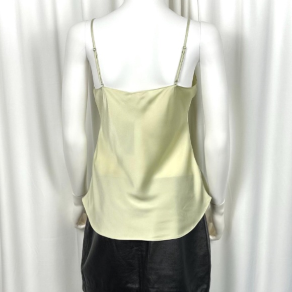 Polo Ralph Lauren Sheer Satin Camisole Lingerie Tank Top in Soft Pastel Green XS - Picture 8 of 10